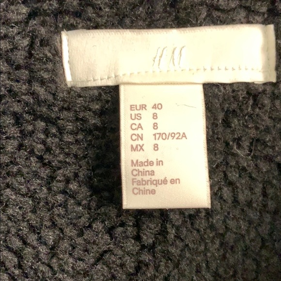 H&M suede biker jacket - Picture 3 of 4